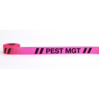 Flagging Tape Printed "Pest Management",
