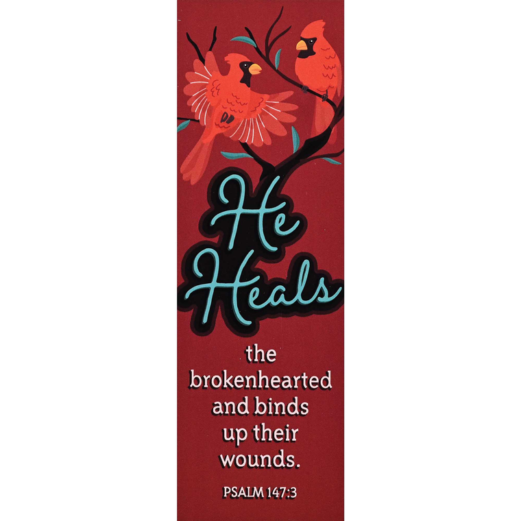 Bookmark Redbird He Heals Brokenhearted