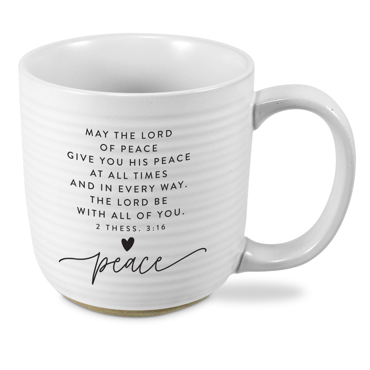 Coffeemug May The Lord Of Peace Textured