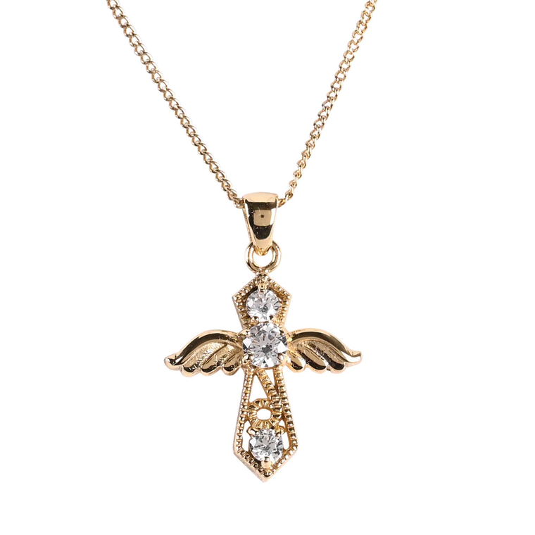 Necklace My Heavenly Angel Cross 18L