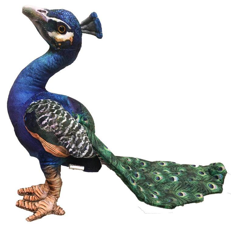 Peacock 18" Beautiful Bird Plush Stuffed Animal