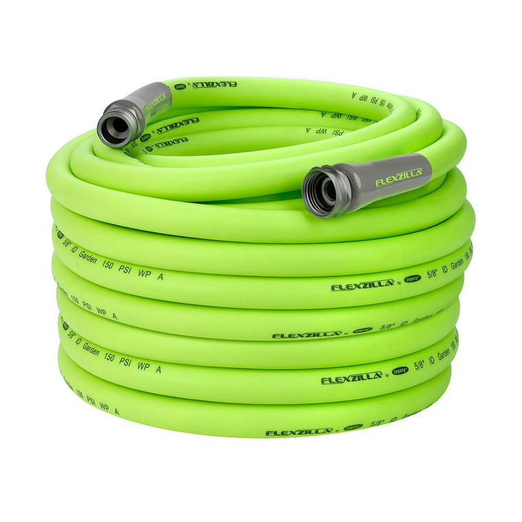 Flexzilla® Garden Hose 5/8" X 100' 3/4" - 11 1/2 Ght Fittings Zillagreen® - 092329591000