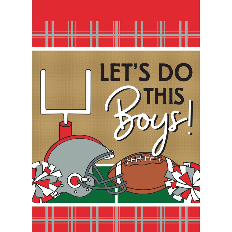 Garden Football In Ohio Gray Flag