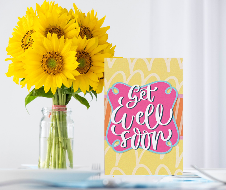 Itty Bitty Card Get Well Soon Jer. 30:17