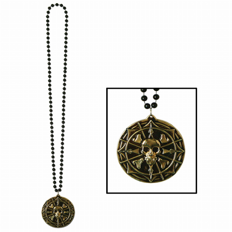 Beads with Medallion
