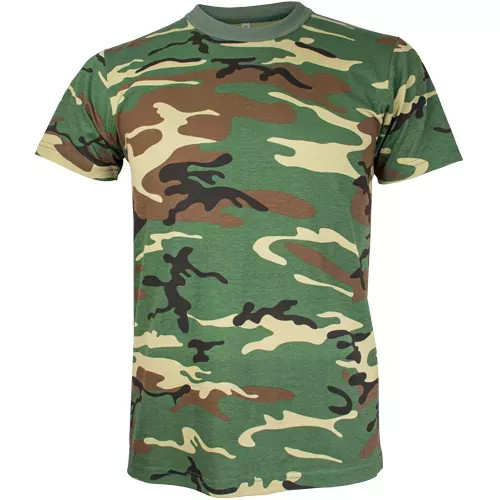 Men's Short Sleeve T-Shirt Wood Camo