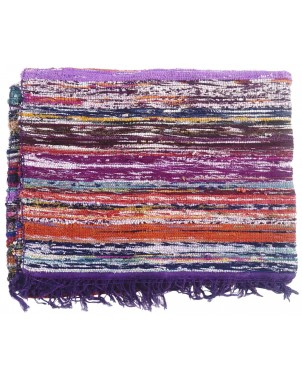 Recycled Fabric Rug - Assorted Color and Size