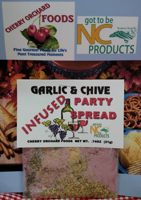 Garlic & Chive Infused Party Spread