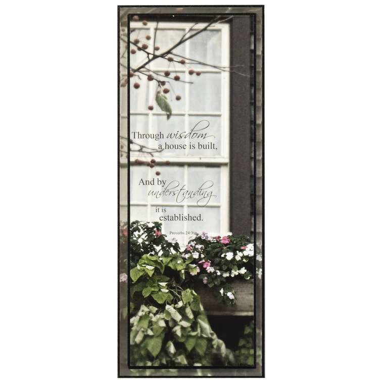 Stacked Wall Plaque A House Is Built