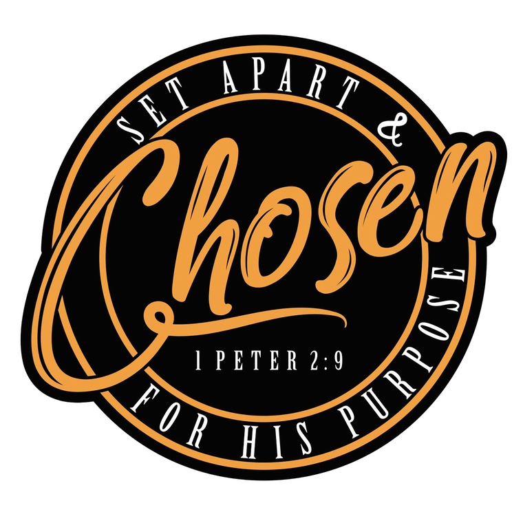 Sticker Set Apart & Chosen For His