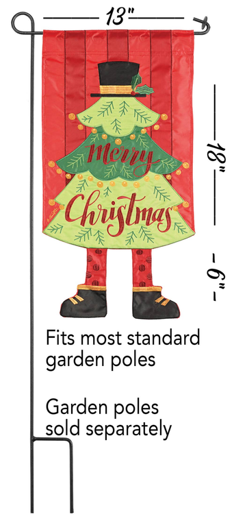 Crazy Leg Christmas Tree Polyester