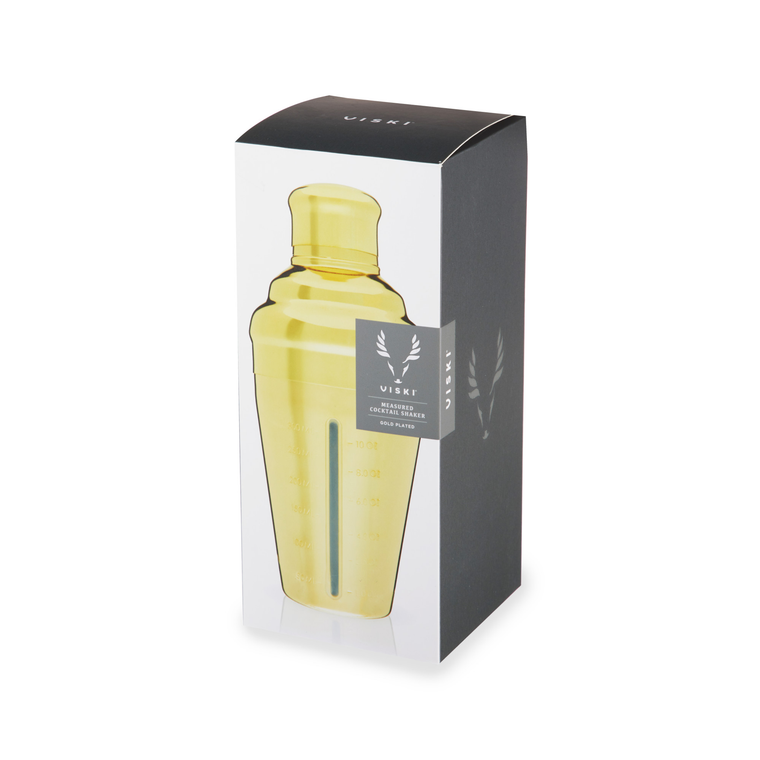 Gold Measured Shaker by Viski