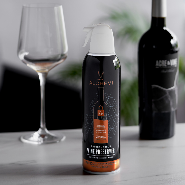 Alchemi Natural Argon Wine Preserver by Viski