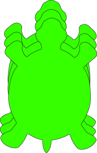 Large Single Color Creative Foam Cut-Outs