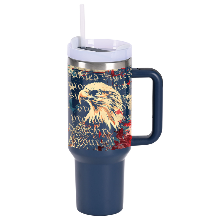Tumbler Eagle We The People