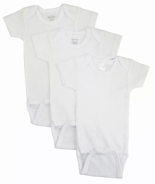 Bambini Short Sleeve One Piece 3 Pack