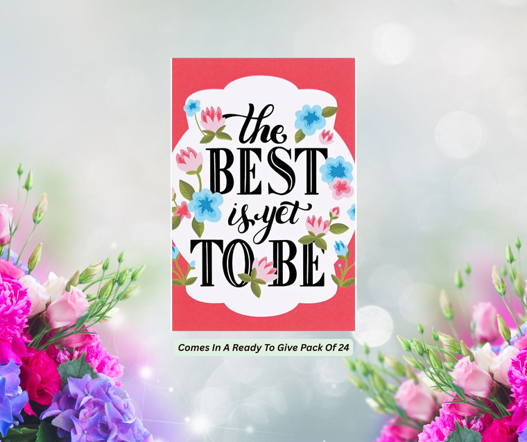 Itty Bitty Card The Best Is Yet To Be