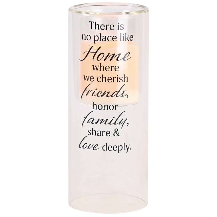 Candleholder No Place Like Home 10In