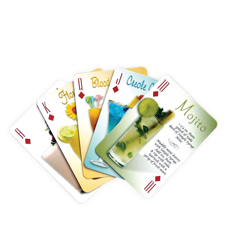 Drink Recipe Playing Cards CDU