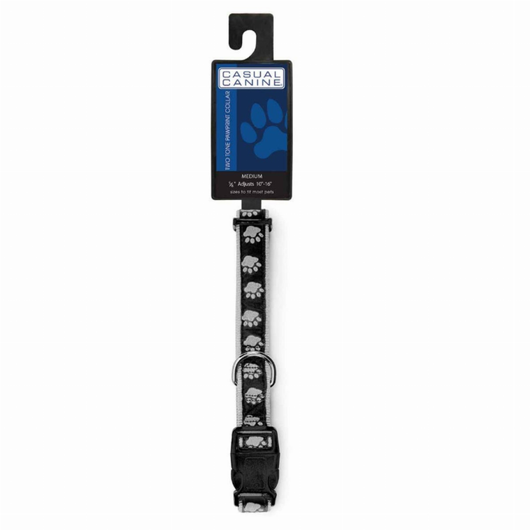 CC TwoTone Pawprint Collar