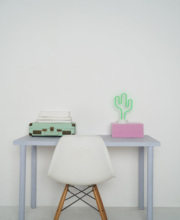 Cactus LED Neon Desk Lamp