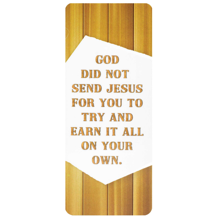 Bookcard God Did Not Send Jesus For
