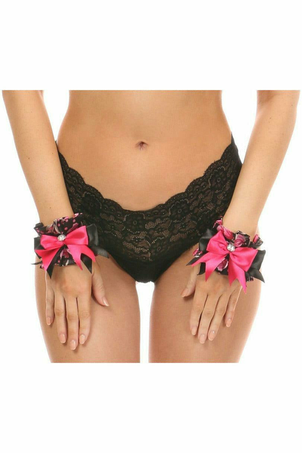 Kitten Collection Satin Wristlets