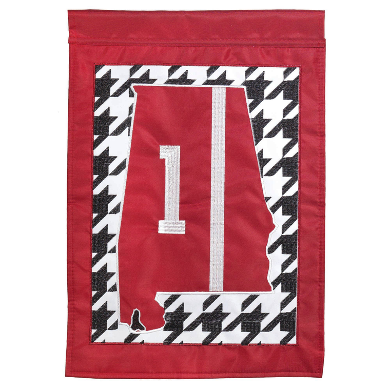 Alabama #1 Applique Flag