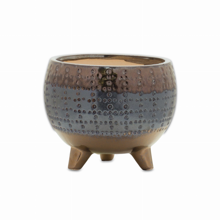 Pot w/Legs 4.5"H Terra Cotta