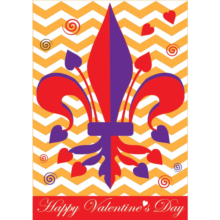 Valentine Fleur De Lis