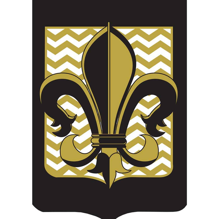 Fleur De Lis W/ Chevron