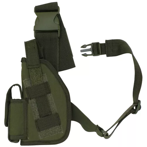 SAS Tactical Leg 5" Holster (Left) - Olive Drab