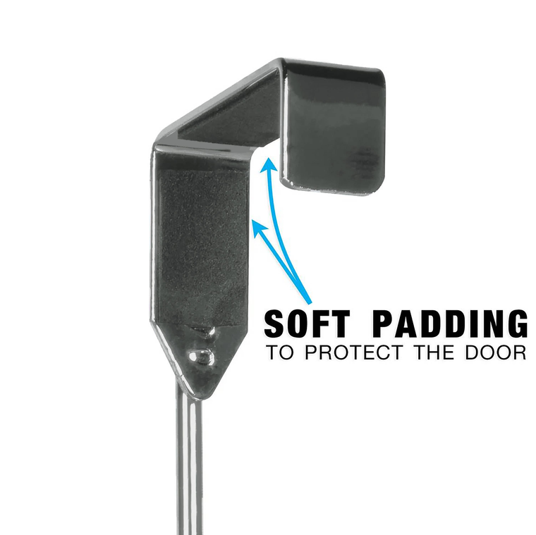 Ivory Premium Plastic Shower Curtain Hooks Rings