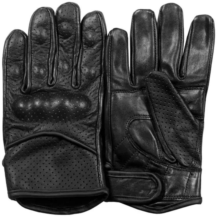 Low-Profile Hard Knuckle Gloves - Black