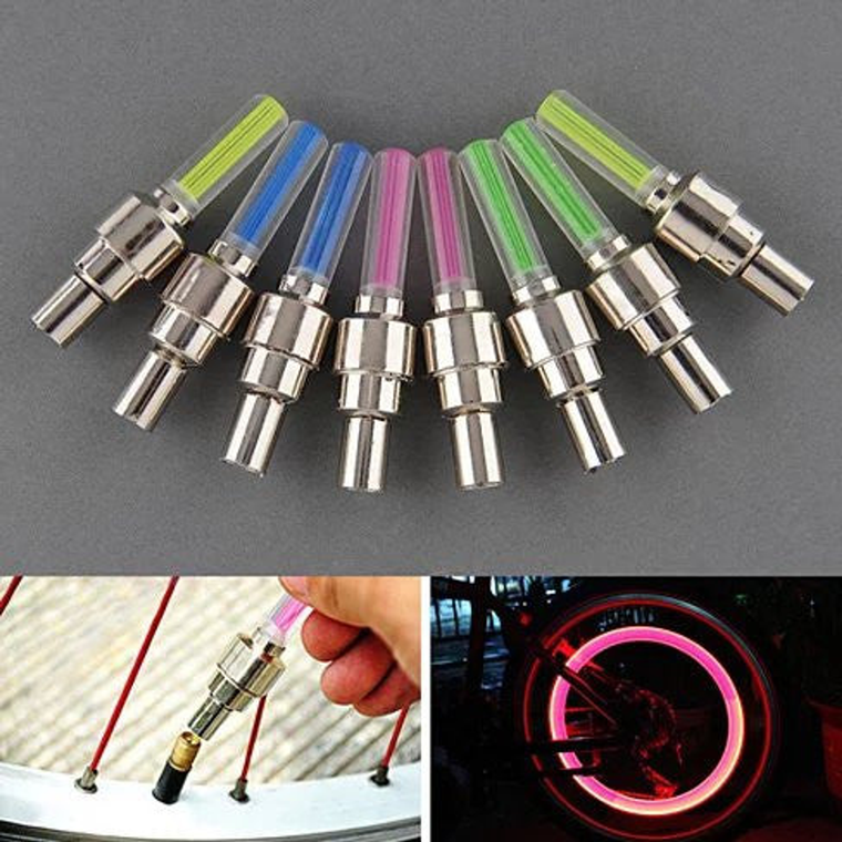 4piece Pack LED NEON COLORED Lights for Bikes, Cars and Motorcycle