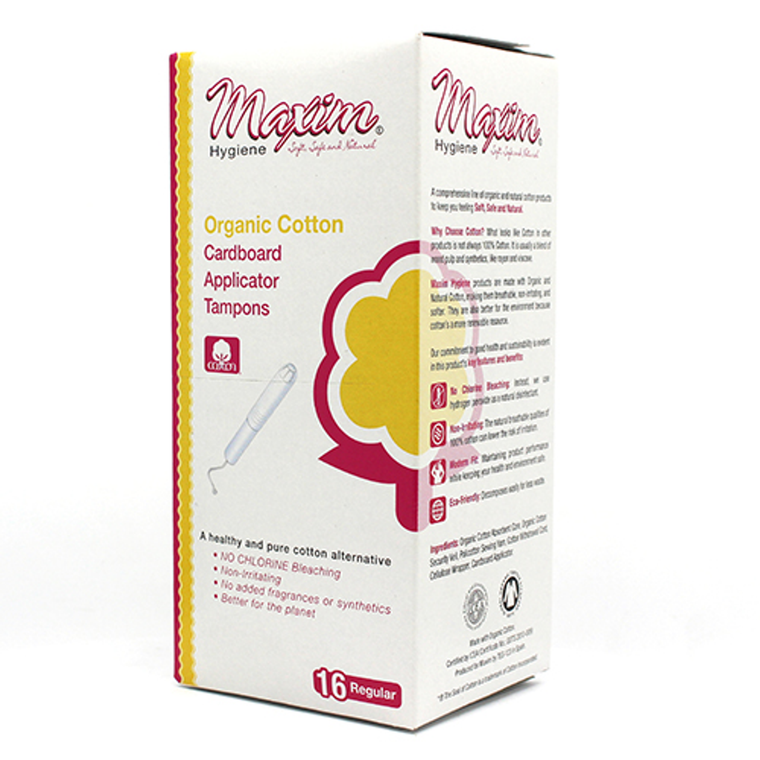 ORGANIC CRDBRD APPL TAMPON
