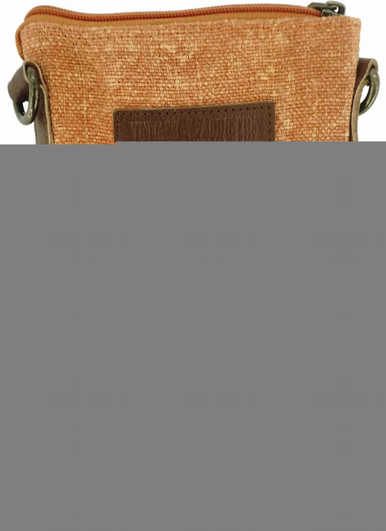 Two Tone Jute Crossbody