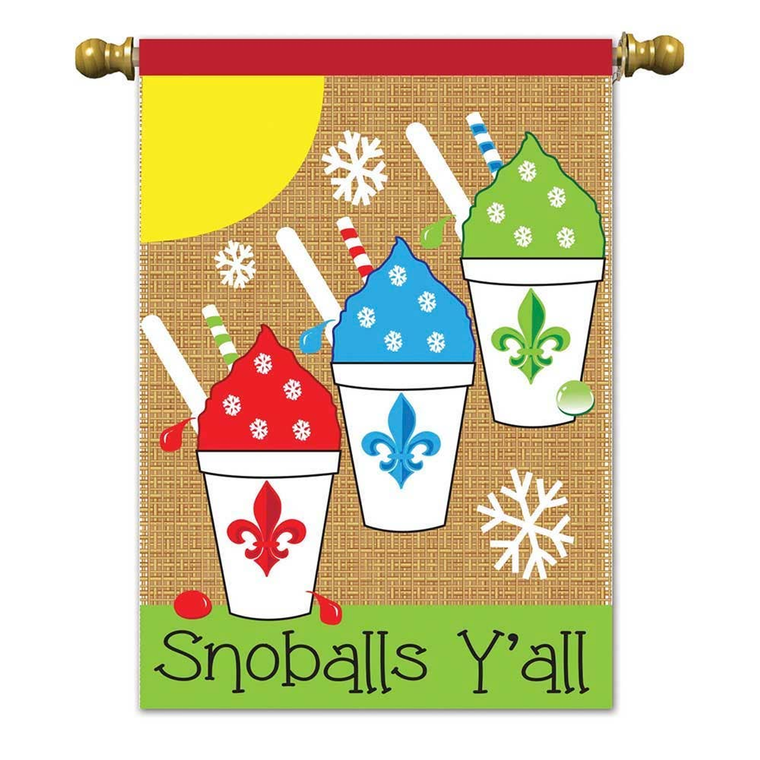 Garden Snoballs Y'All Flag