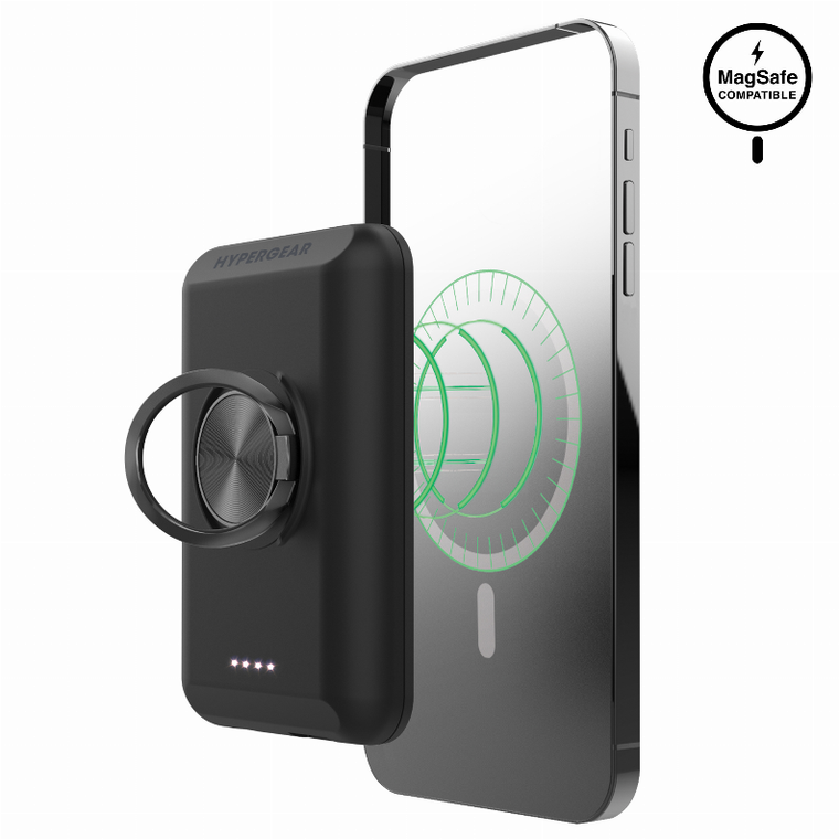 Hypergear 5000mAh Magnetic Wireless Power Bank for iPhone 13 Series
