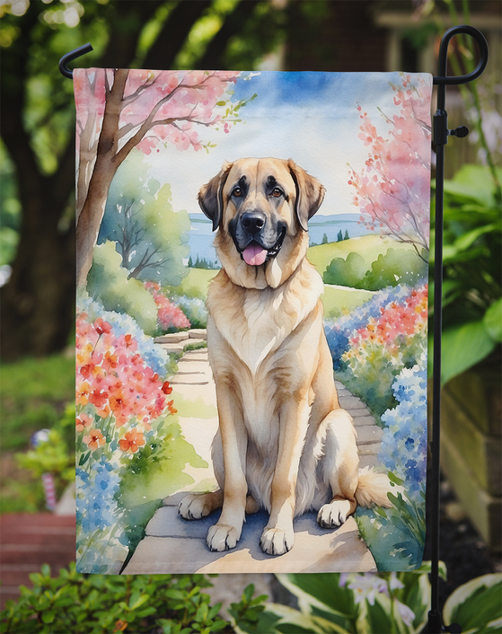 Anatolian Shepherd Spring Garden Garden Flag