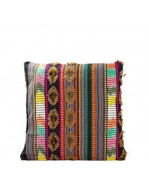 Boho Multicolor Jacquard Cushion Cover