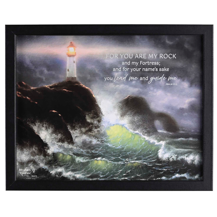 Framed Wall Art Lighthouse You Are 14x11