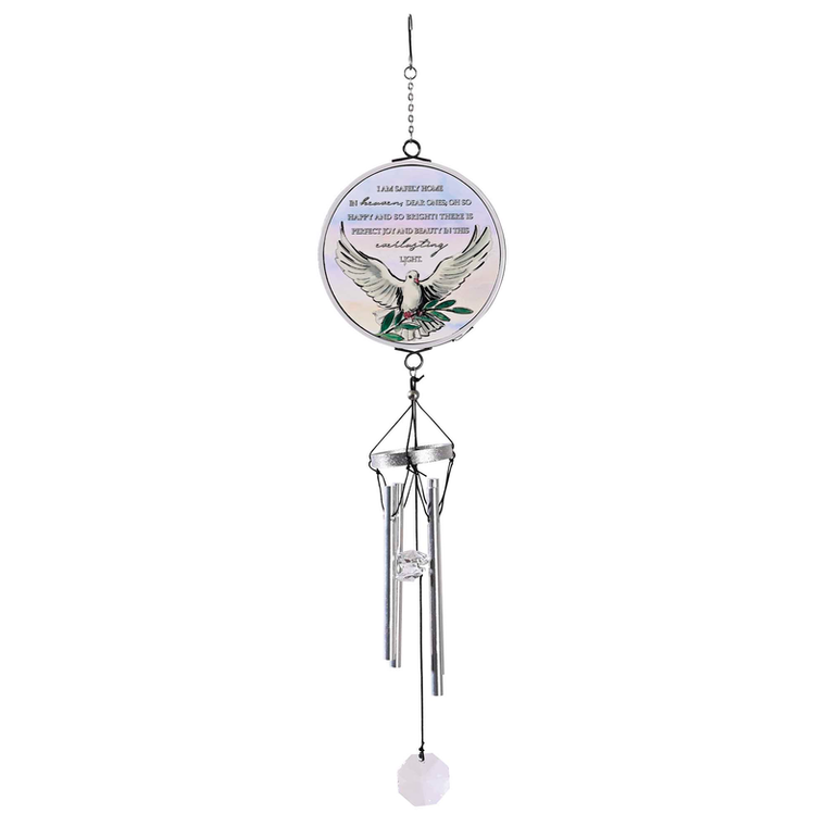 Windchime Dove SafelyHome In Heaven