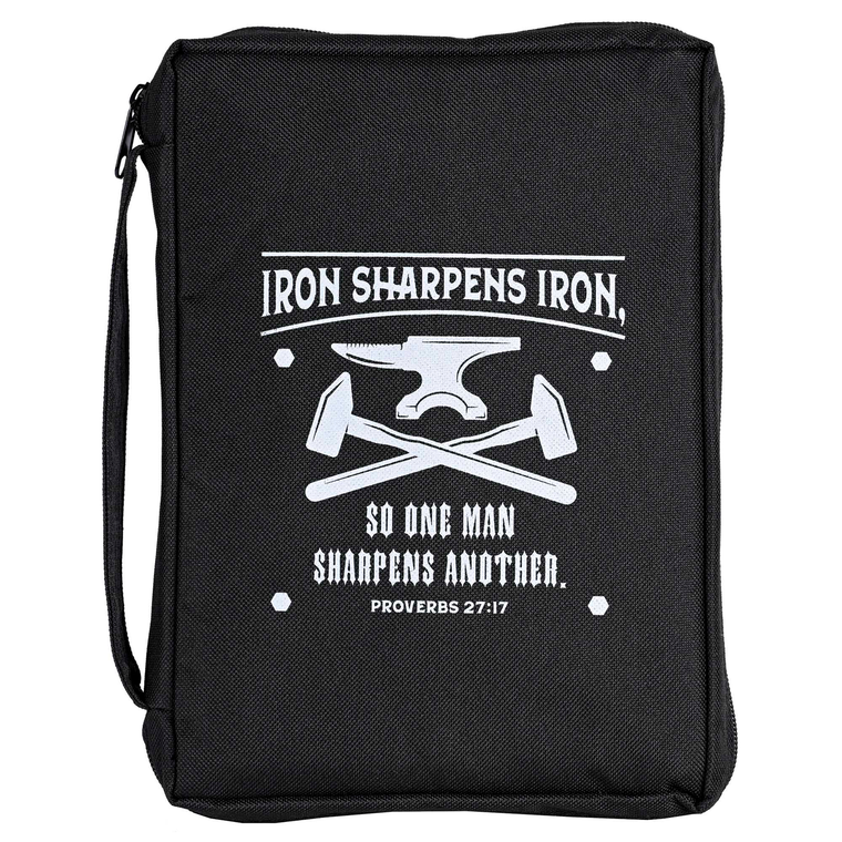 Bible Case Iron Sharpens Iron LargePrint