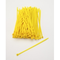 Multi-Purpose Locking Ties, 7 in., Yello