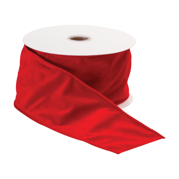 Wired Polyester Ribbon 4" x 10