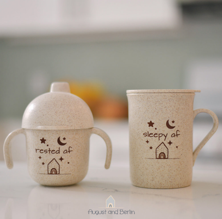 New Mom Cup Gift Set- Sleepy AF