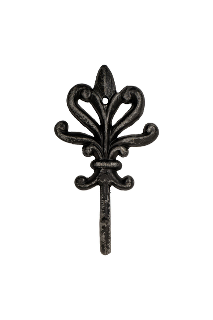 FantasHome Wall Mounted Cast Iron Home Decor Single Hook (Guard)