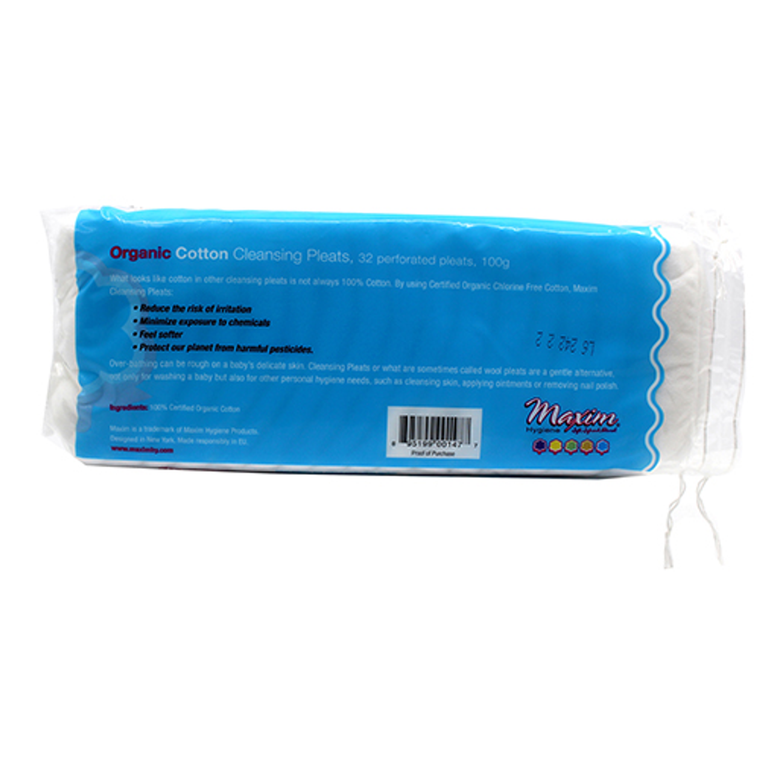 ORGANIC COTTON PLEATS 