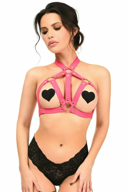 Stretchy Body Harness with Hardware